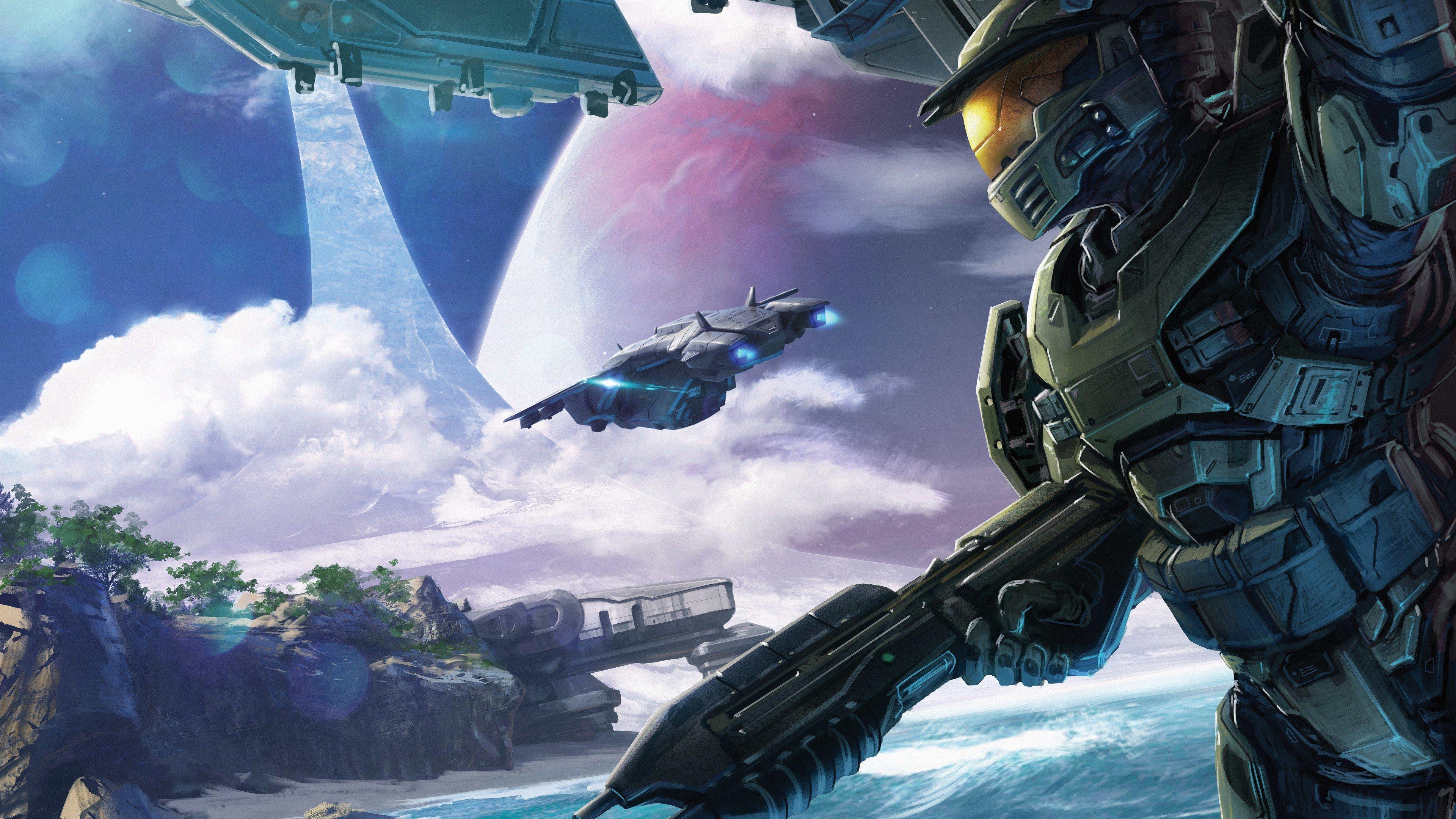 Halo Fan Art Wallpapers Top Free Halo Fan Art Backgrounds Wallpaperaccess