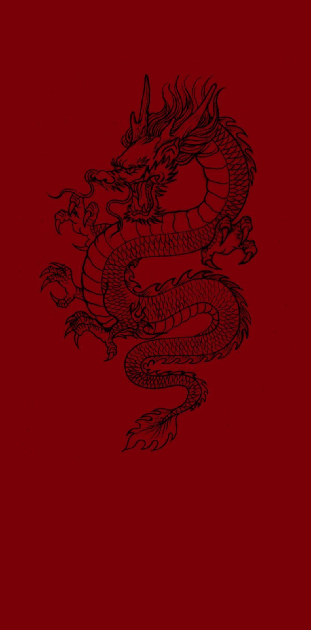 Red Chinese Dragon Wallpapers Top Free Red Chinese Dragon Backgrounds WallpaperAccess