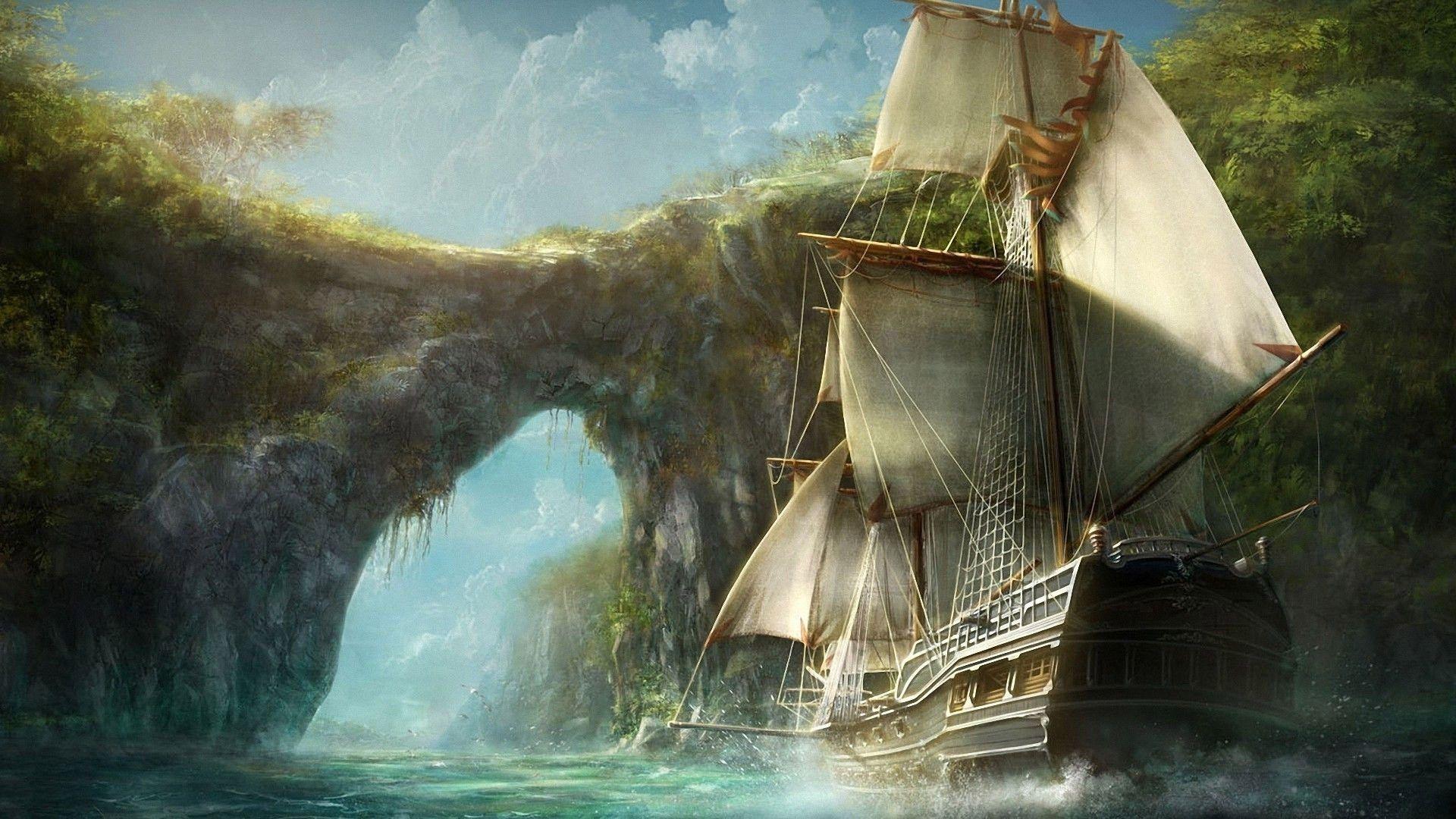 Pirate Ship 4K Wallpapers Top Free Pirate Ship 4K Backgrounds