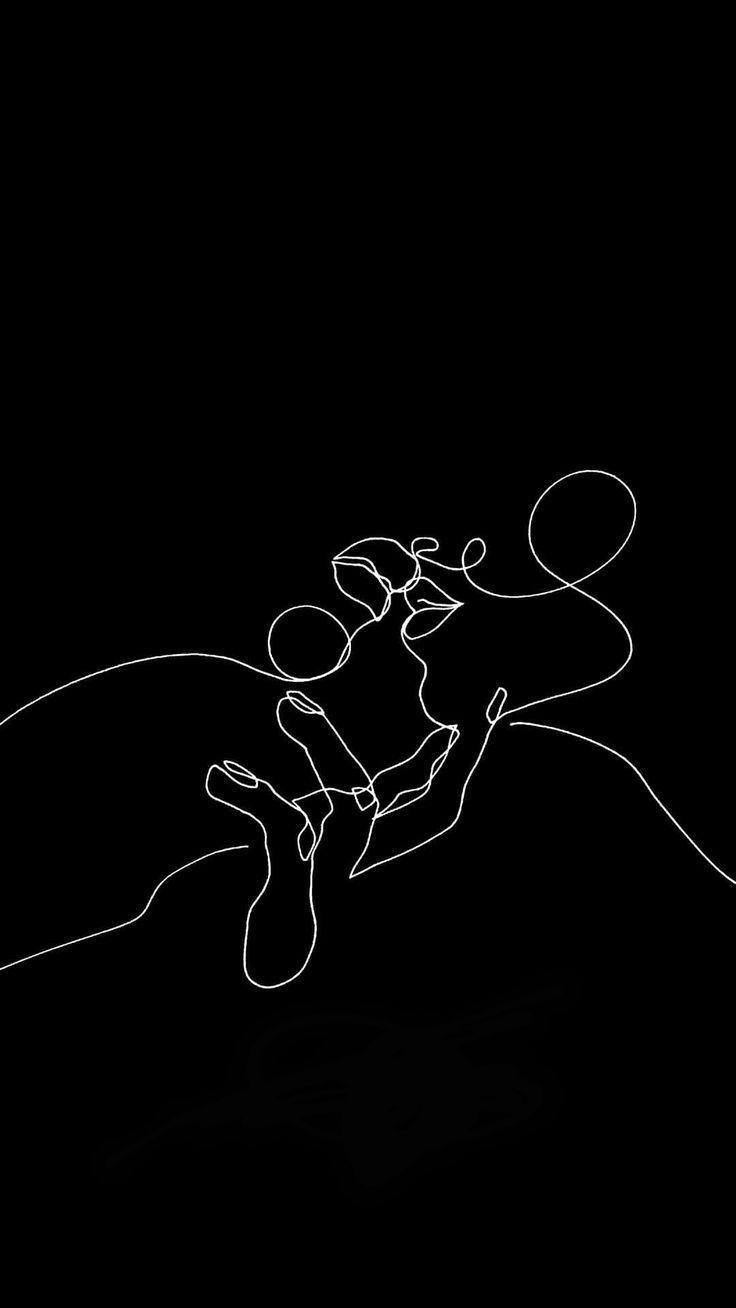 Black and White Line Drawing Wallpapers Top Free Black and White Line