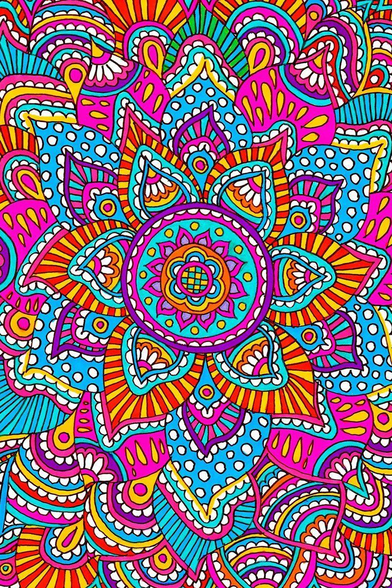 Colorful Mandala Wallpapers Top Free Colorful Mandala Backgrounds