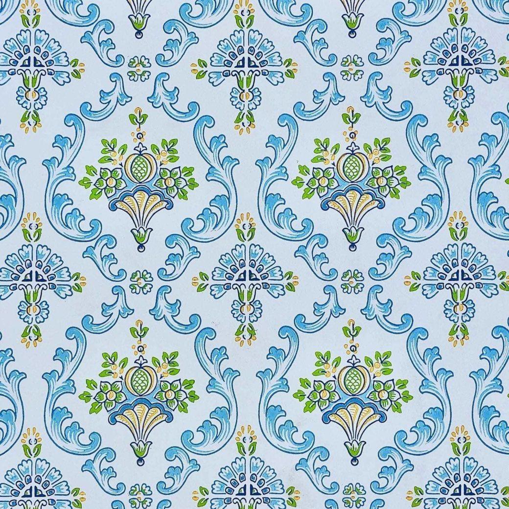 Blue Damask Wallpapers Top Free Blue Damask Backgrounds WallpaperAccess