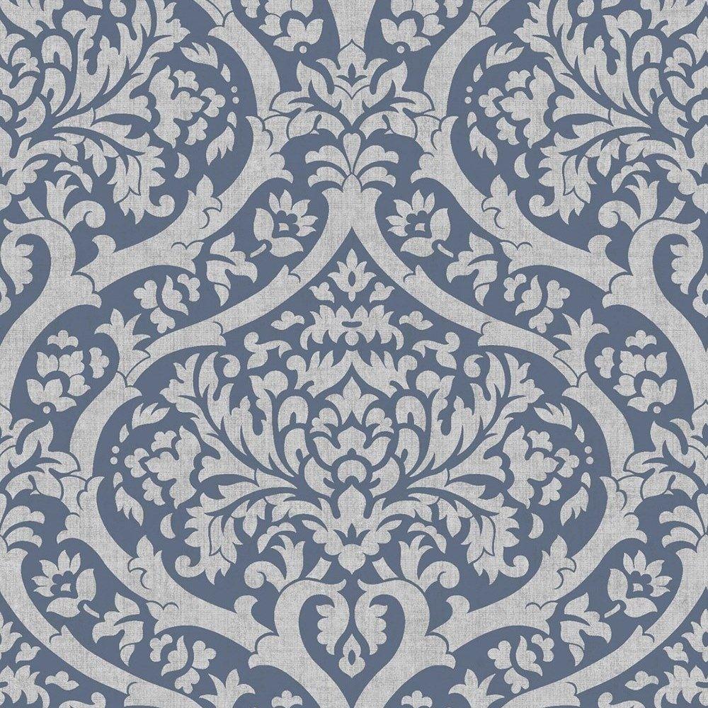 Blue Damask Wallpapers Top Free Blue Damask Backgrounds WallpaperAccess