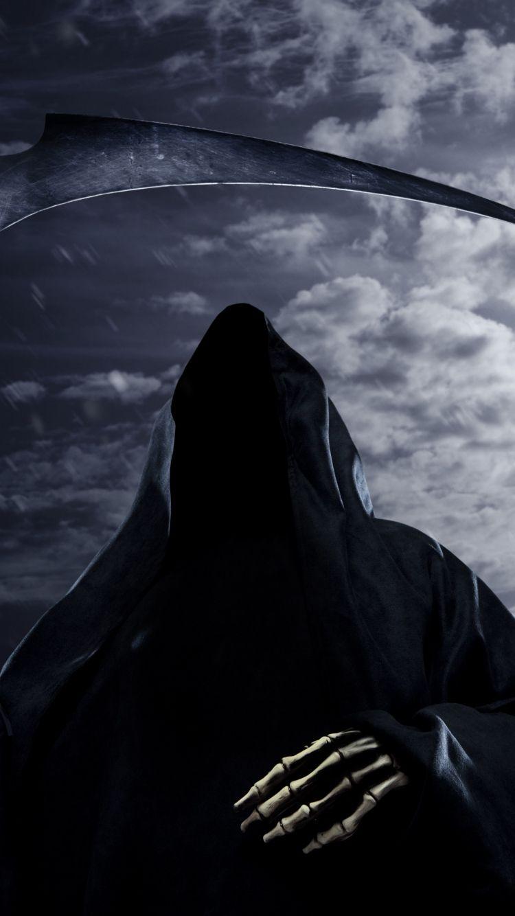 Death Wallpaper Iphone Badass Skull Wallpaper (68+ Images) Exchrisnge