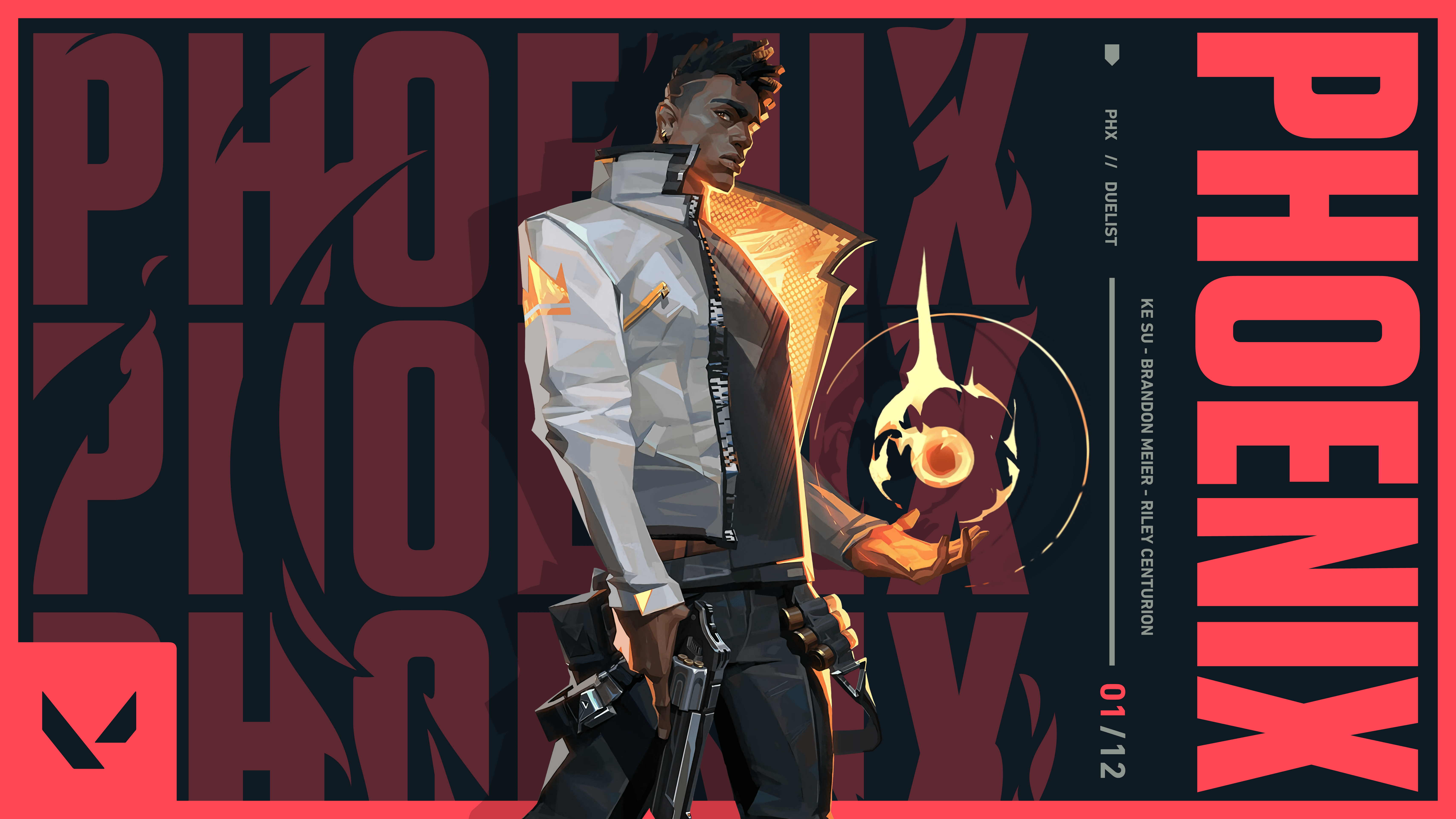 Phoenix Valorant Background