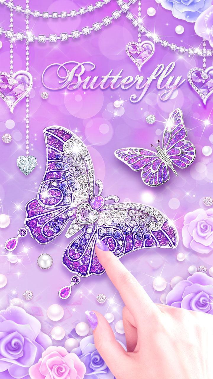 Diamond Butterfly Wallpapers Top Free Diamond Butterfly Backgrounds WallpaperAccess