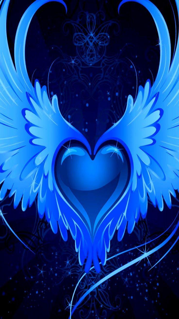 Heart with Wings Wallpapers Top Free Heart with Wings Backgrounds