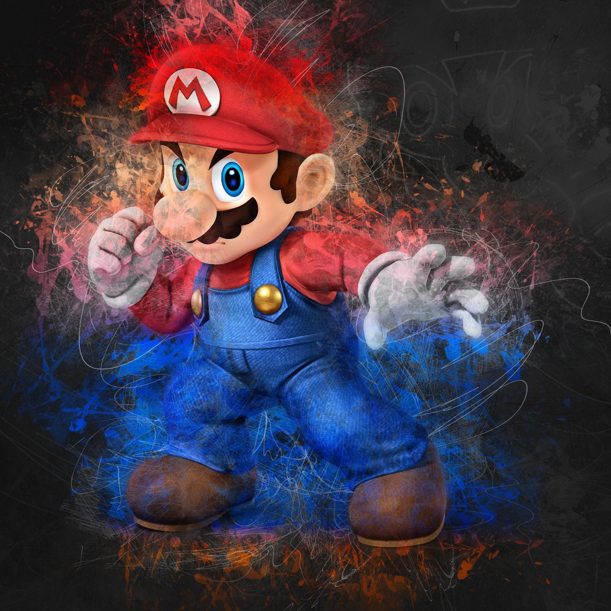 Mario iPad Wallpapers Top Free Mario iPad Backgrounds WallpaperAccess