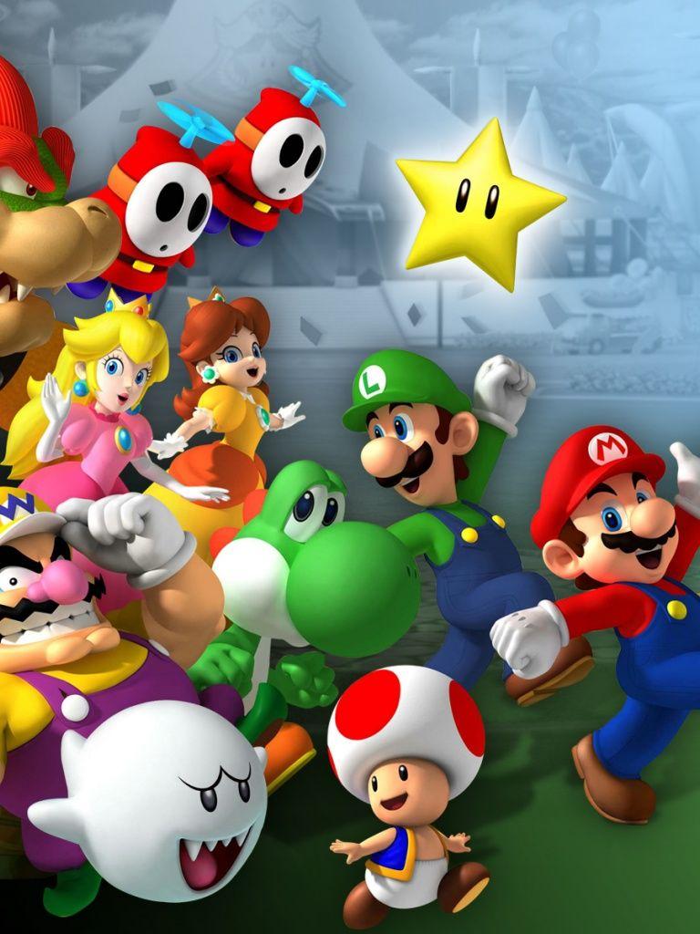 Mario iPad Wallpapers Top Free Mario iPad Backgrounds WallpaperAccess