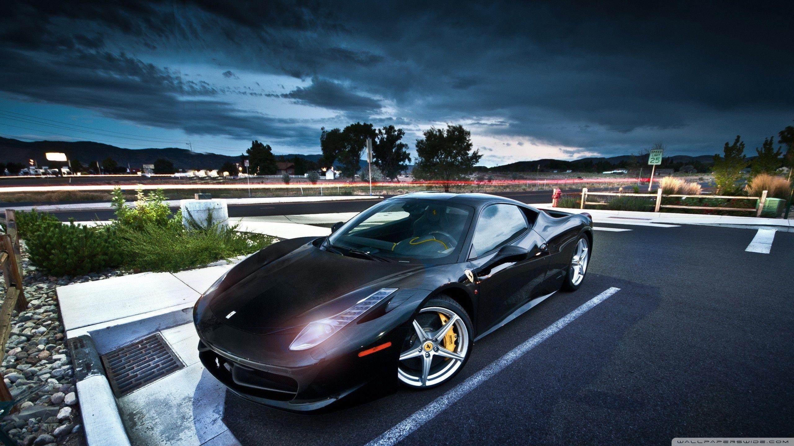 Black Ferrari Wallpapers Top Free Black Ferrari Backgrounds