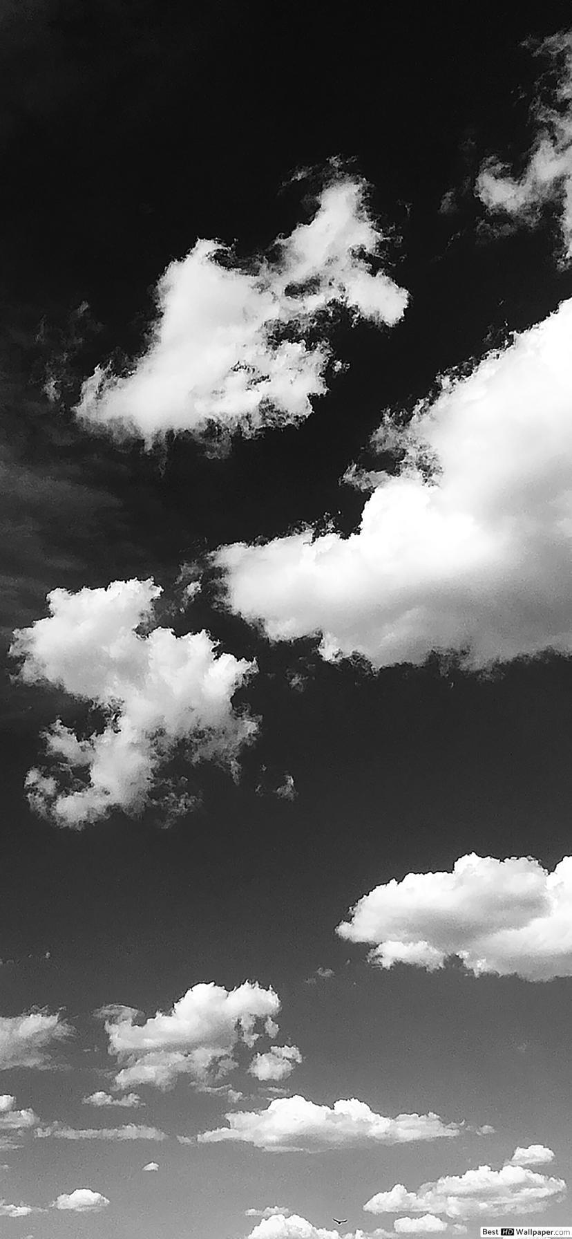 Black and White Cloud Wallpapers Top Free Black and White Cloud Backgrounds WallpaperAccess