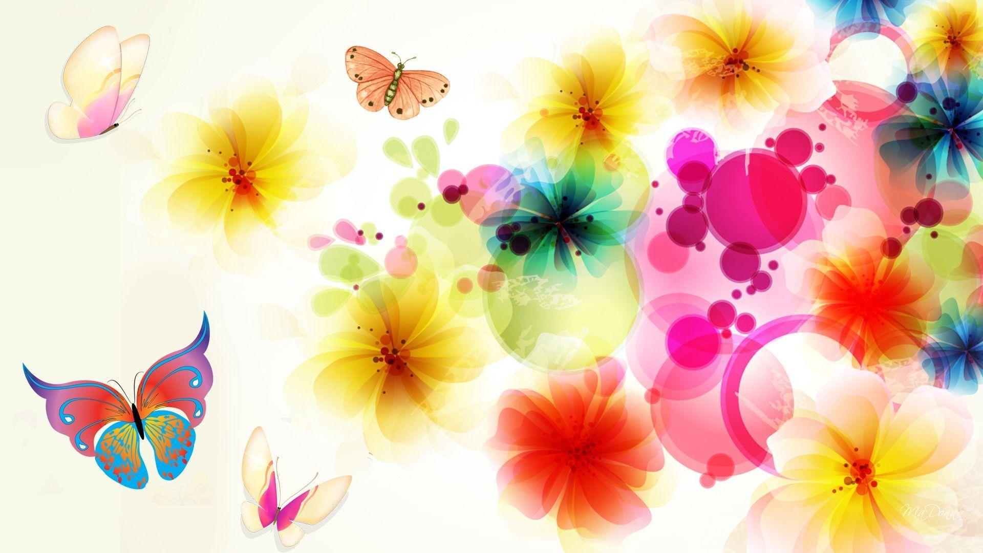 Bright Floral Wallpapers Top Free Bright Floral Backgrounds