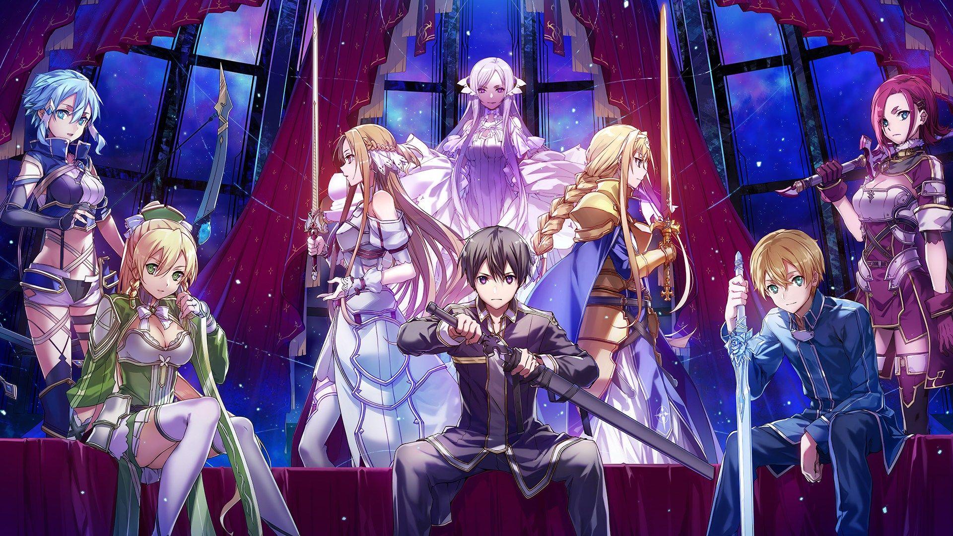 Sword Art Online Alicization War of Underworld Wallpapers Top Free Sword Art Online