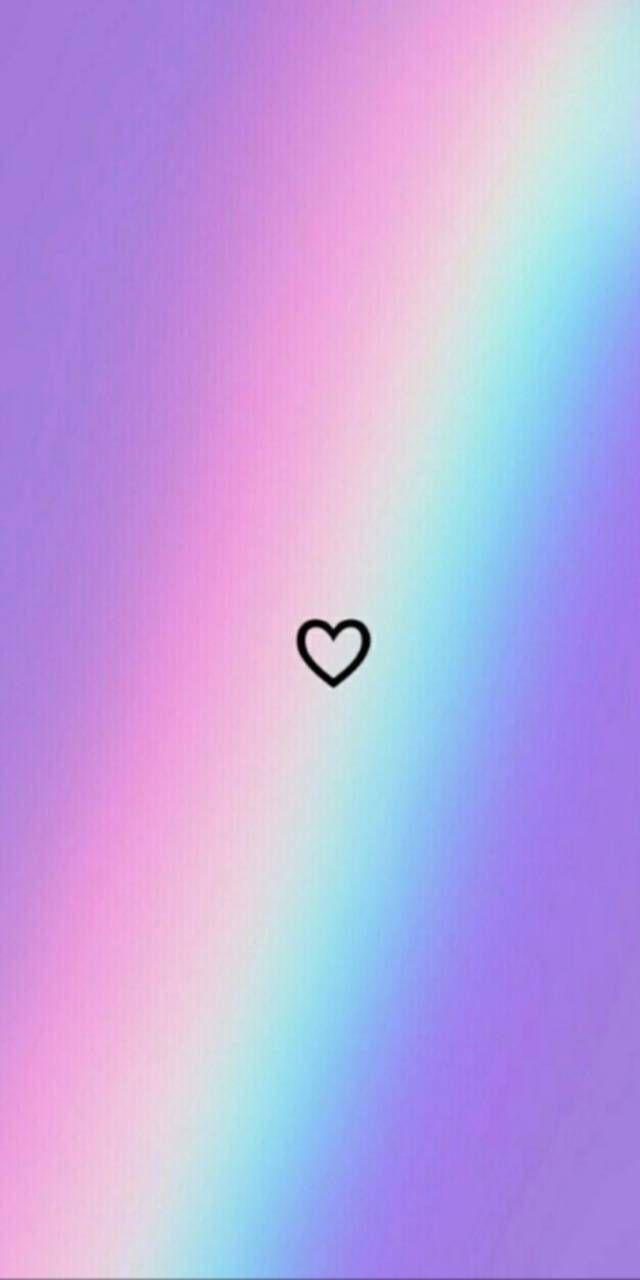 Pastel Rainbow Heart Wallpapers Top Free Pastel Rainbow Heart