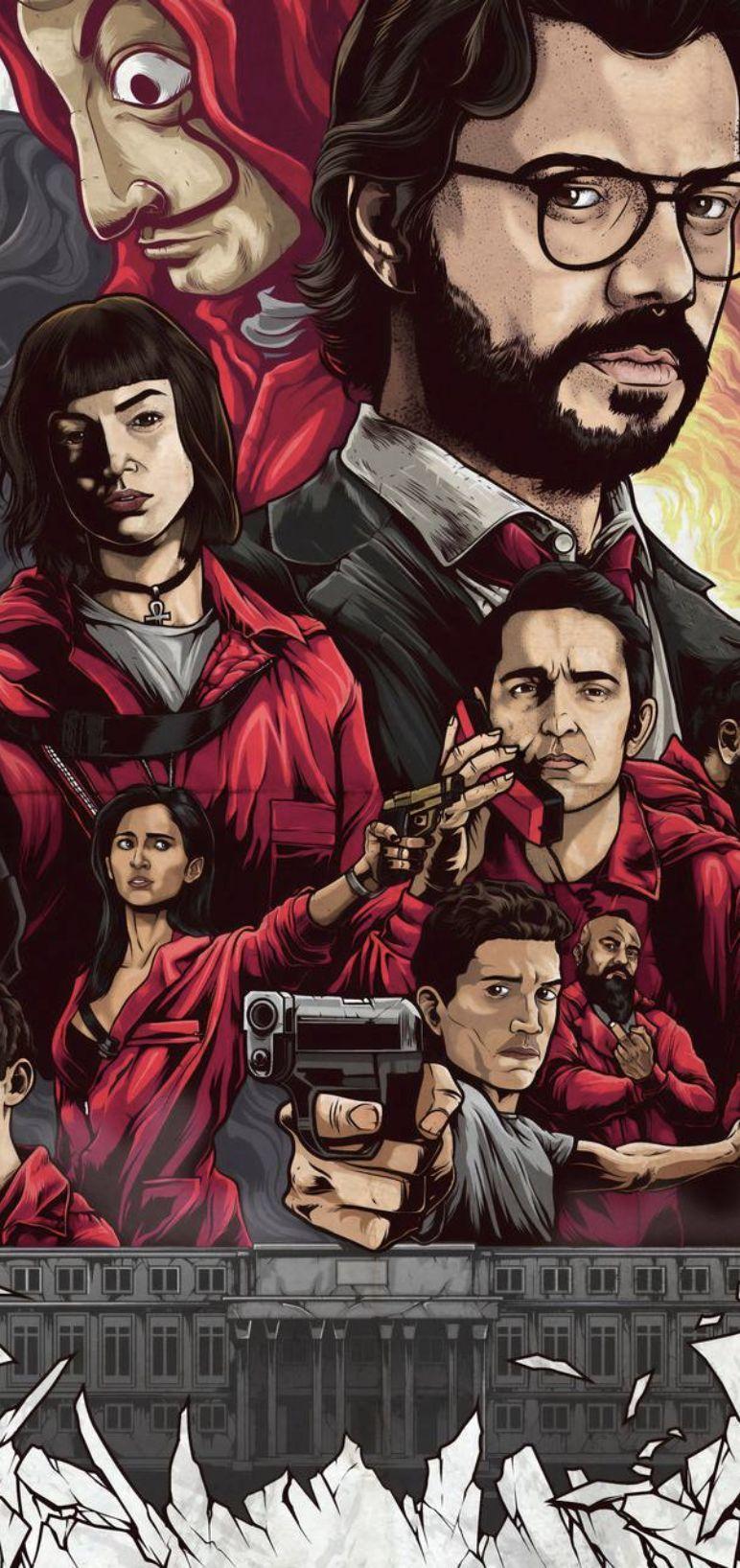 Money Heist HD Mobile Wallpapers Top Free Money Heist HD Mobile