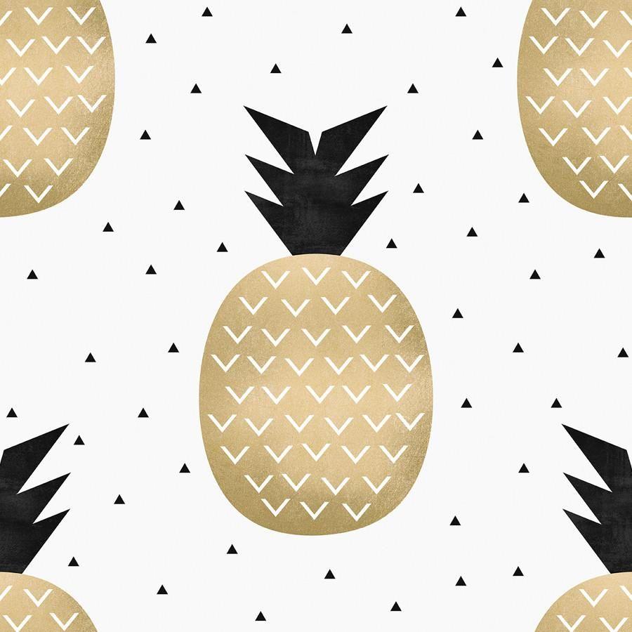Gold Pineapple Wallpapers Top Free Gold Pineapple Backgrounds