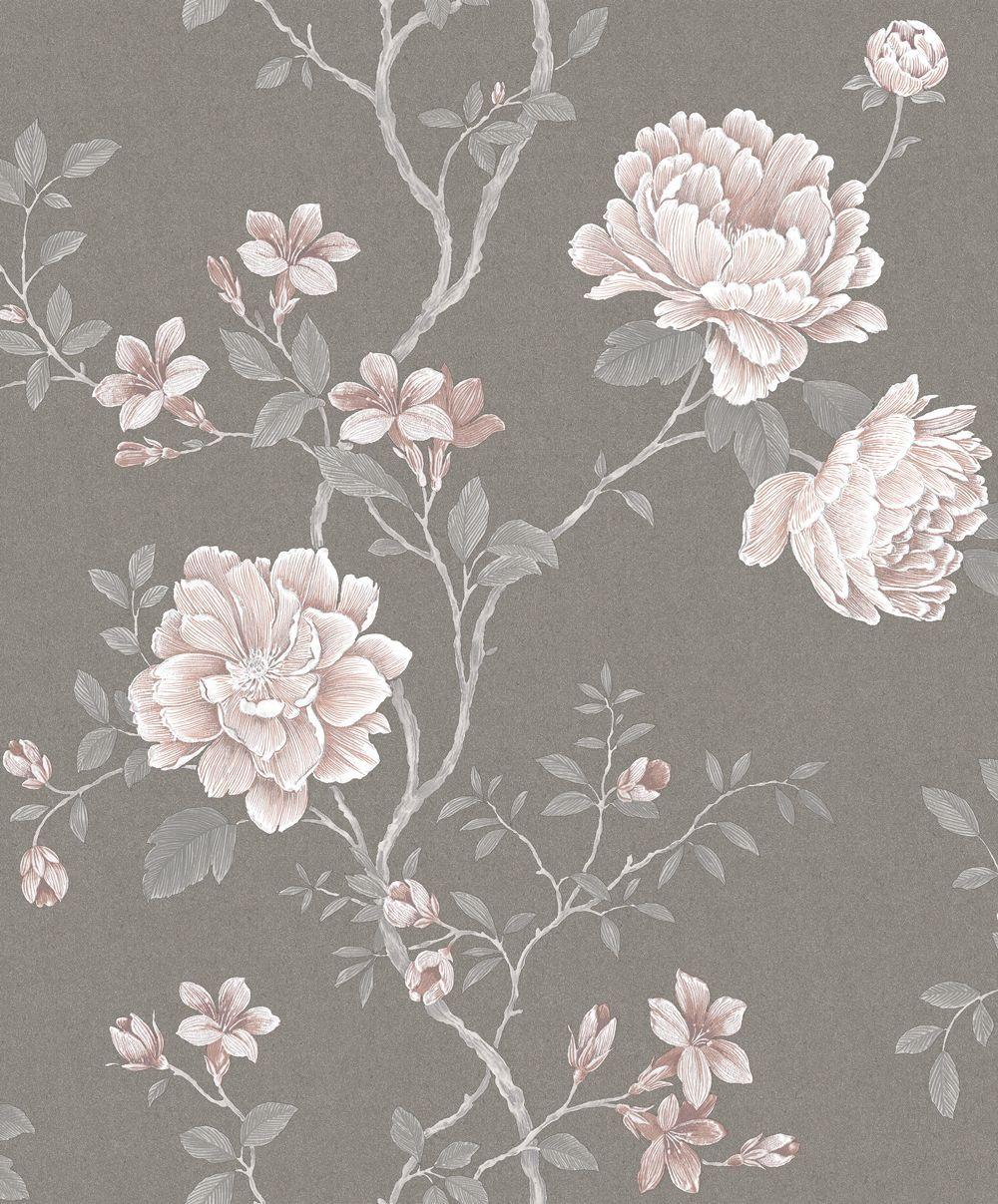 Grey Floral Wallpapers Top Free Grey Floral Backgrounds WallpaperAccess