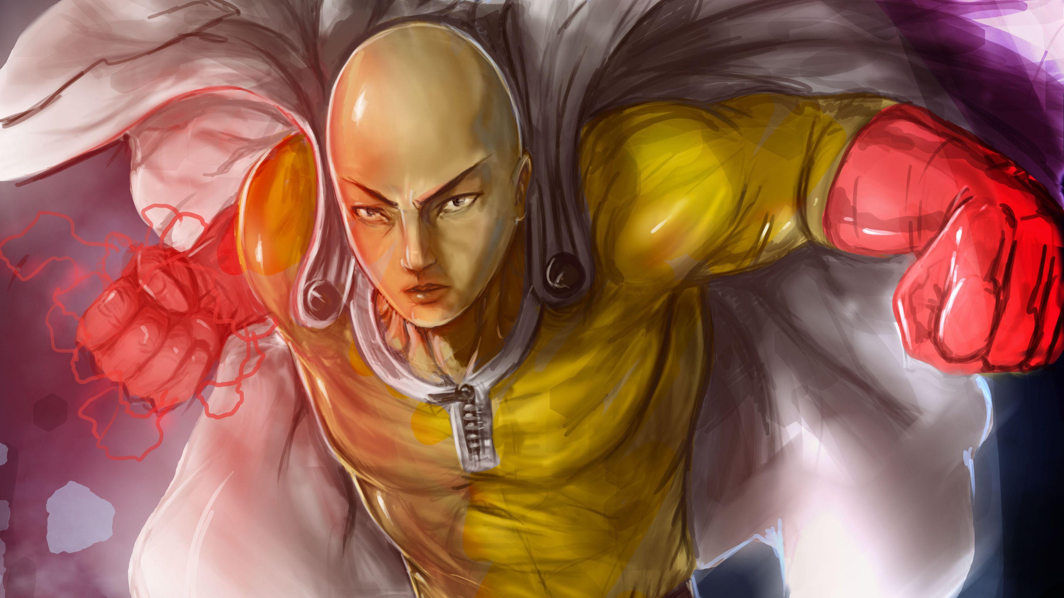 One Punch Man 4k Wallpapers Top Free One Punch Man 4k Backgrounds WallpaperAccess