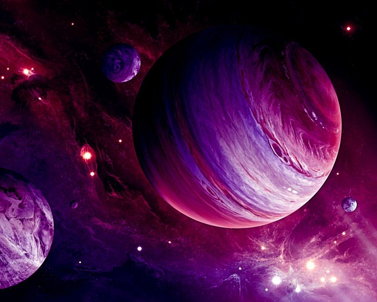 Pink and Purple Space Wallpapers Top Free Pink and Purple Space Backgrounds WallpaperAccess