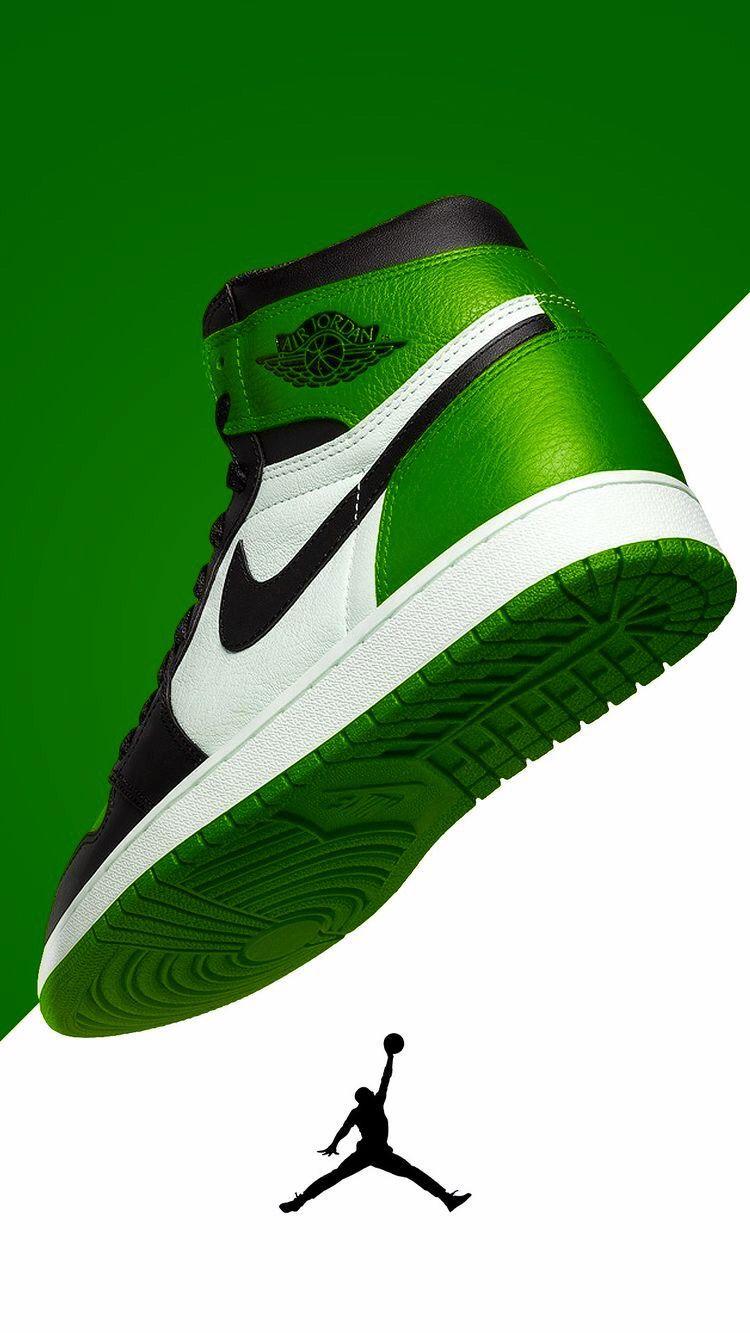 Green Nike Shoes Wallpaper picmullet