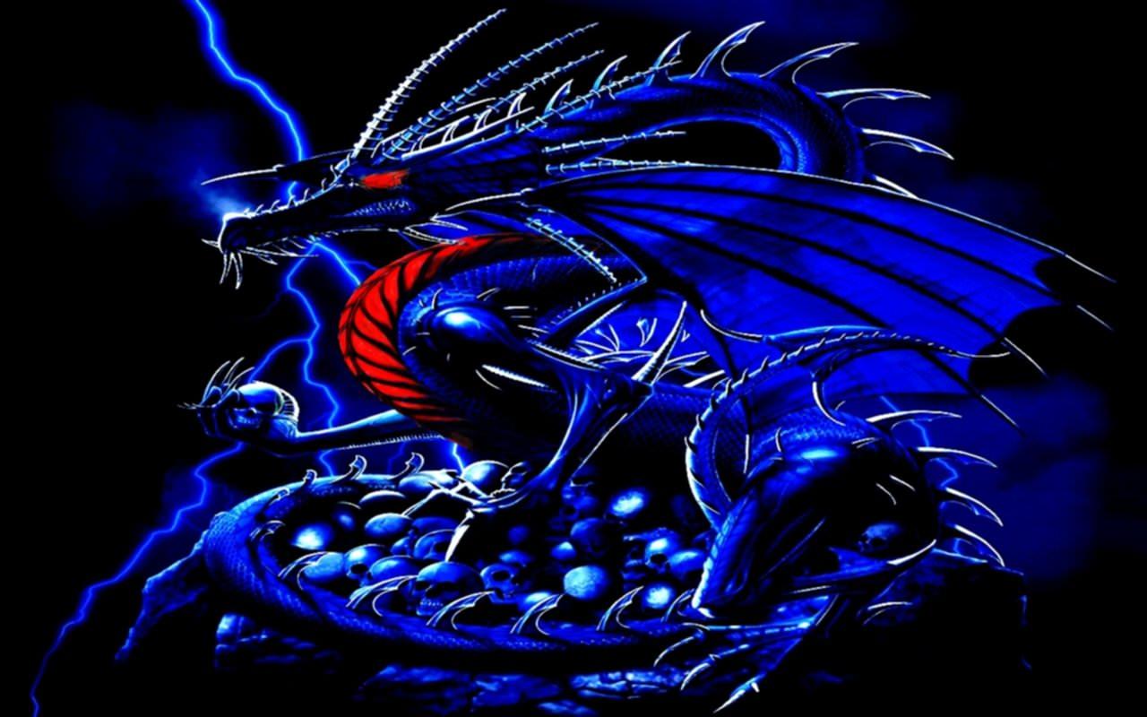 Blue Dragon Wallpapers Top Free Blue Dragon Backgrounds WallpaperAccess