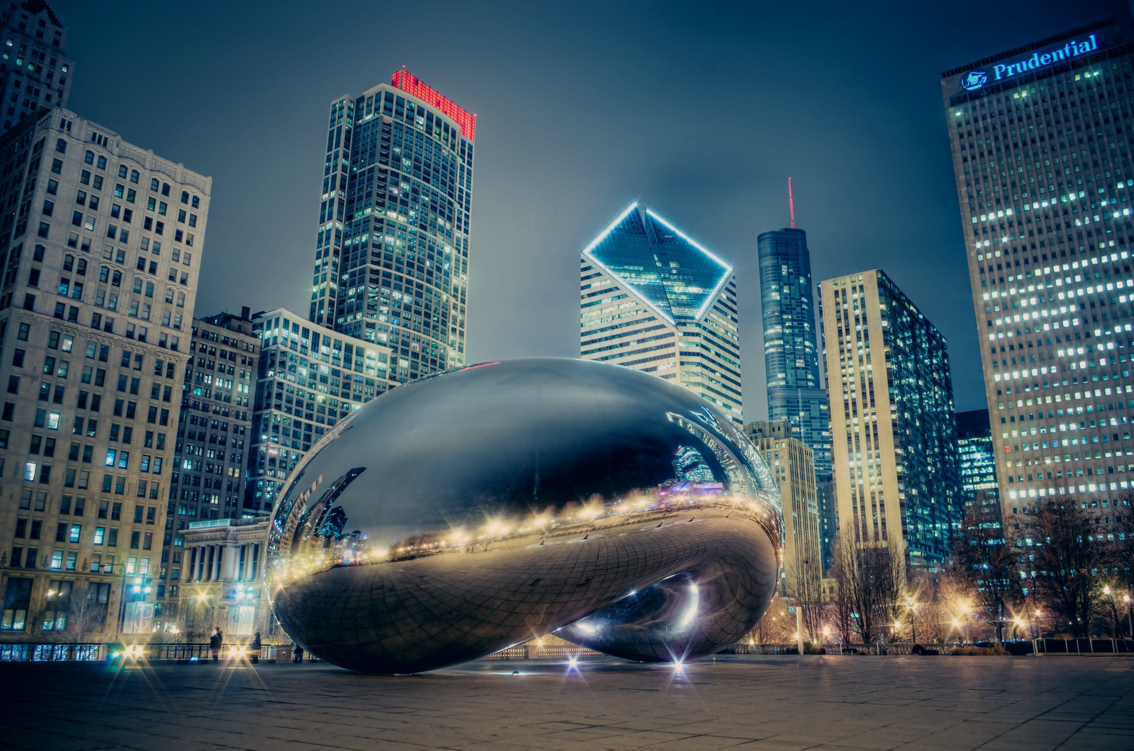 Chicago Bean Wallpapers Top Free Chicago Bean Backgrounds WallpaperAccess