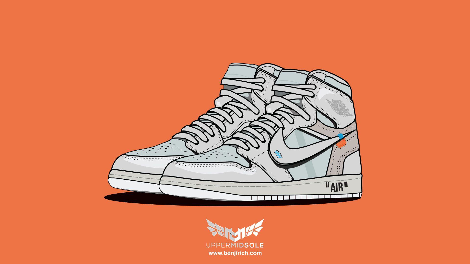 Off White Jordan 1 Wallpapers Top Free Off White Jordan 1 Backgrounds