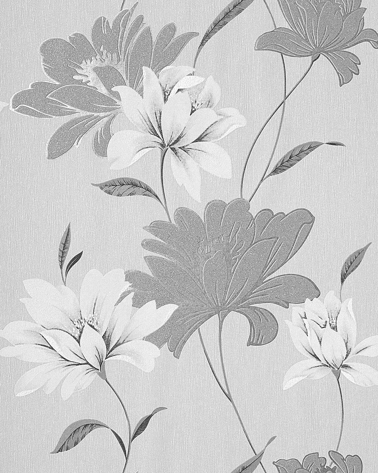 Grey Floral Wallpapers Top Free Grey Floral Backgrounds WallpaperAccess