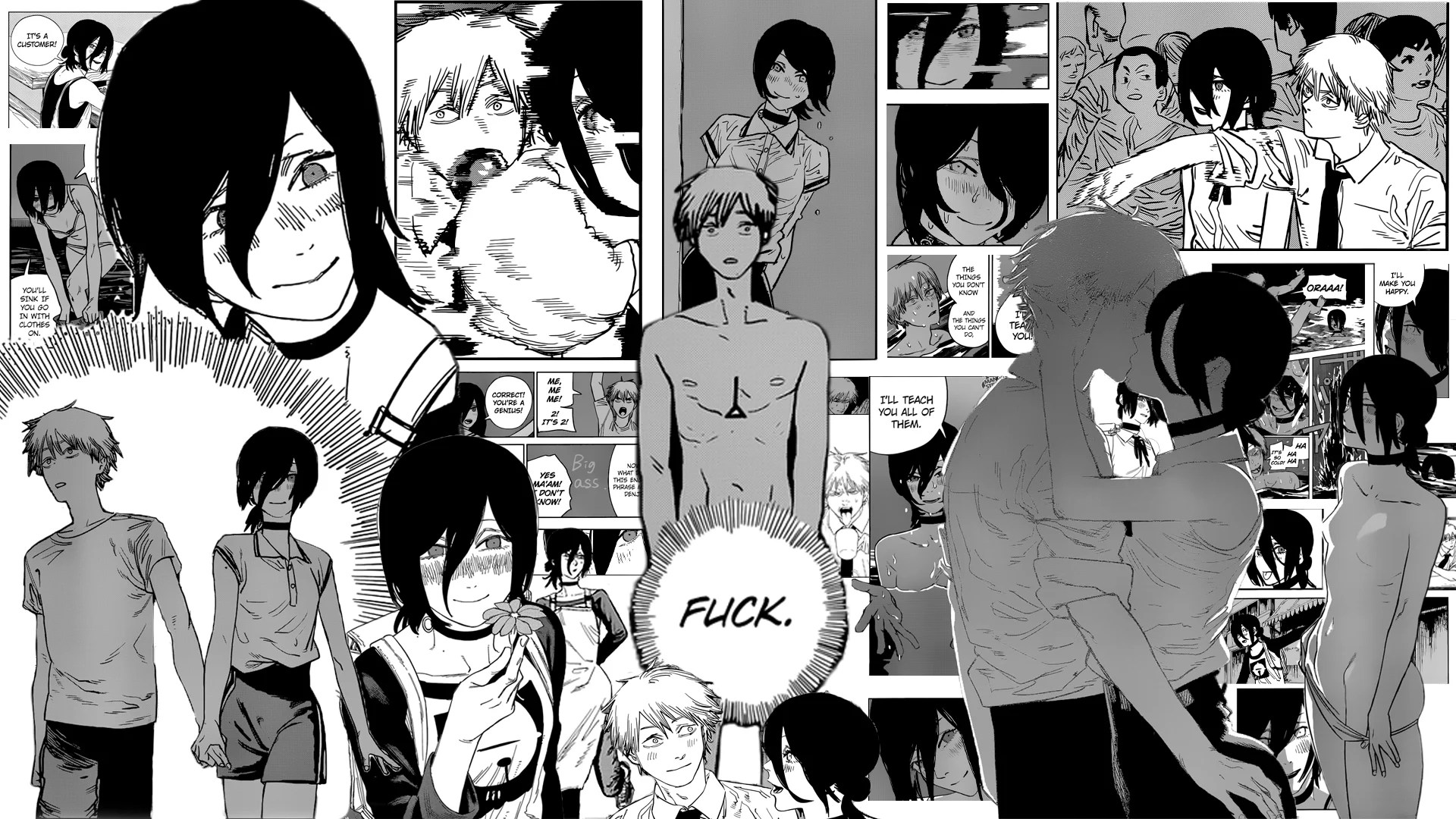 300+ Chainsaw Man Trio Wallpaper My