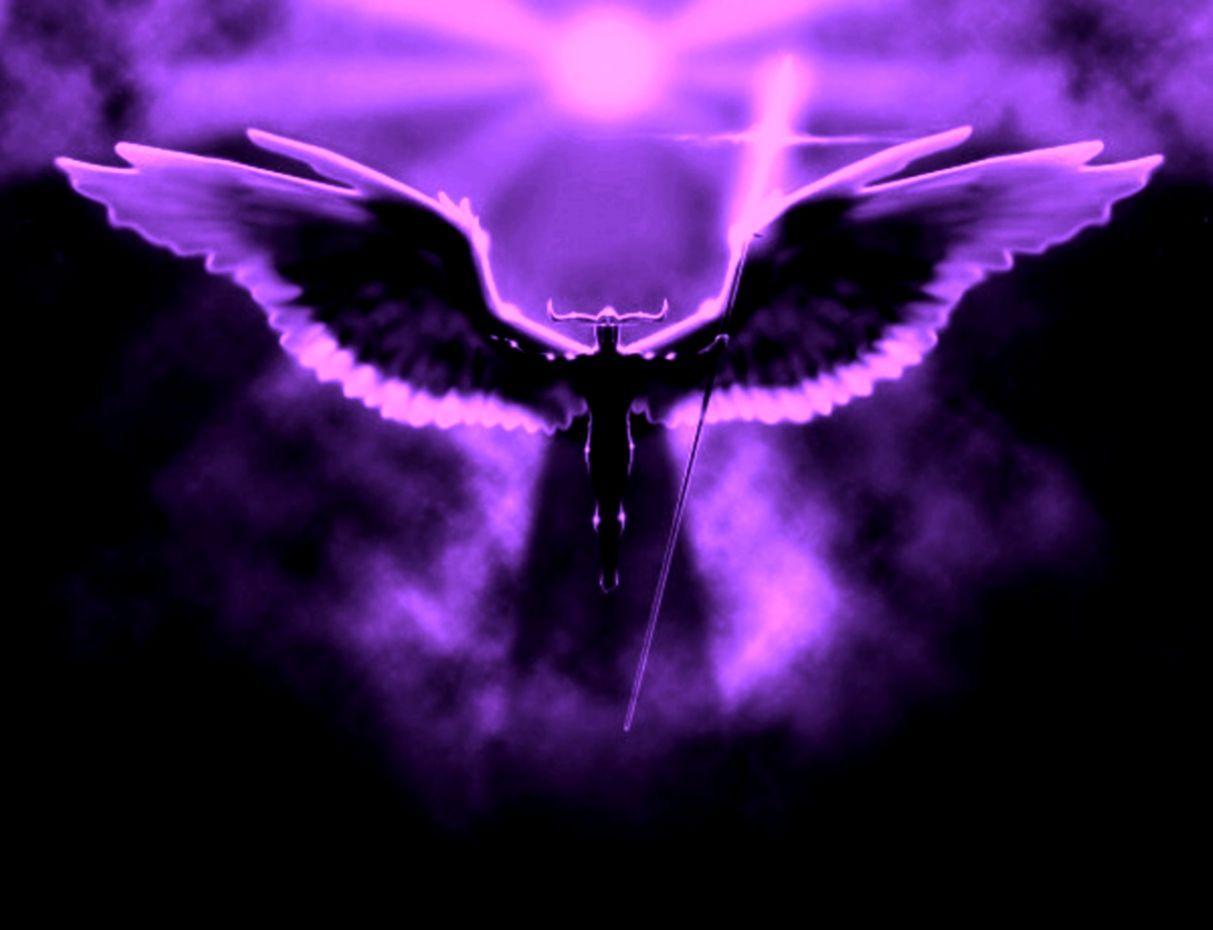 Purple Angel Wallpapers Top Free Purple Angel Backgrounds