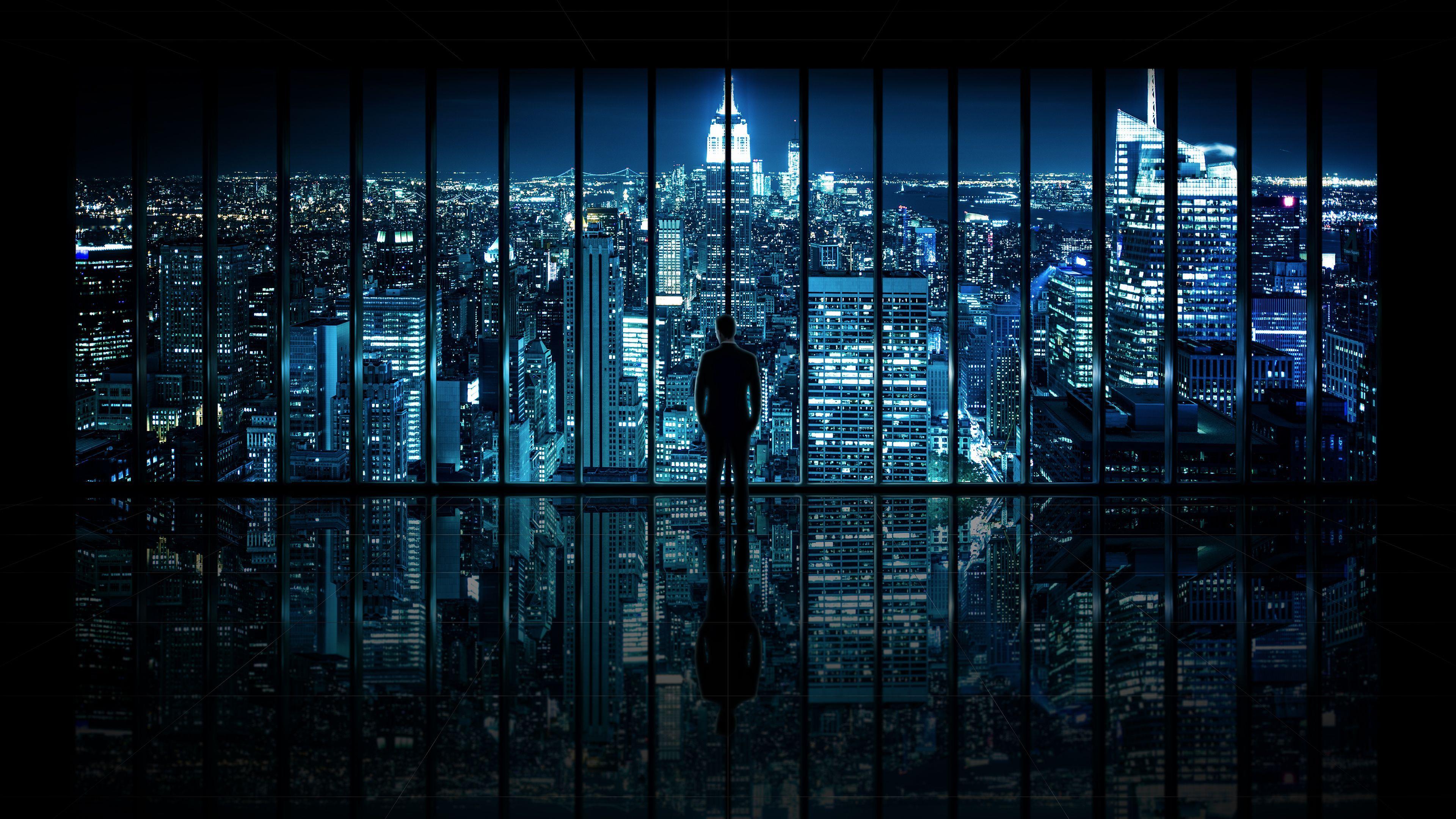 Gotham City Skyline Wallpapers Top Free Gotham City Skyline