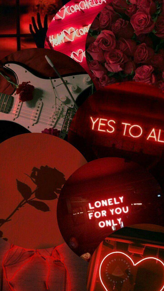Red Grunge Aesthetic Phone Wallpapers Top Free Red Grunge Aesthetic