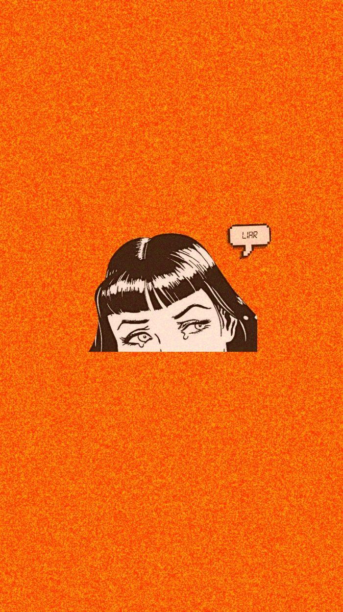 Orange Grunge Aesthetic Wallpapers Top Free Orange Grunge Aesthetic