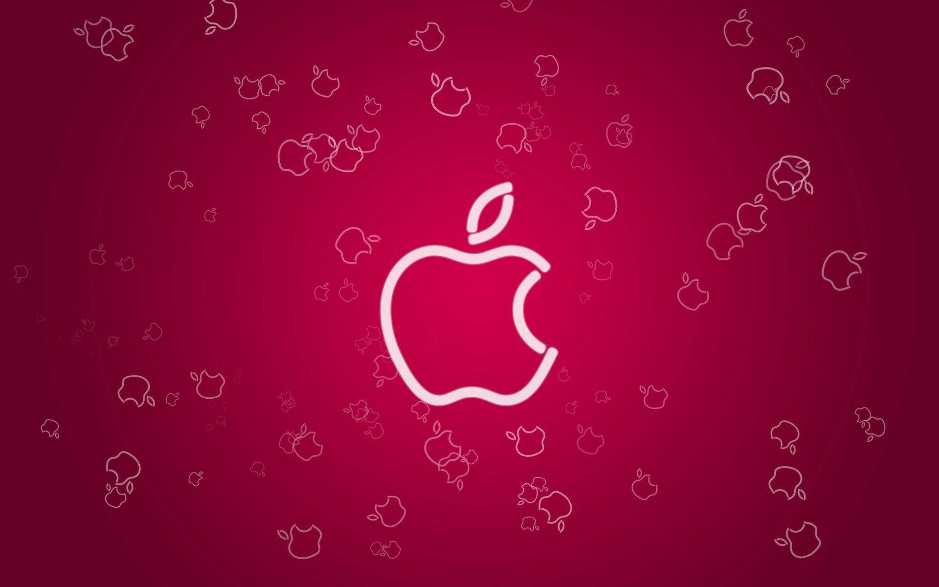 Neon Apple Logo Wallpapers Top Free Neon Apple Logo Backgrounds