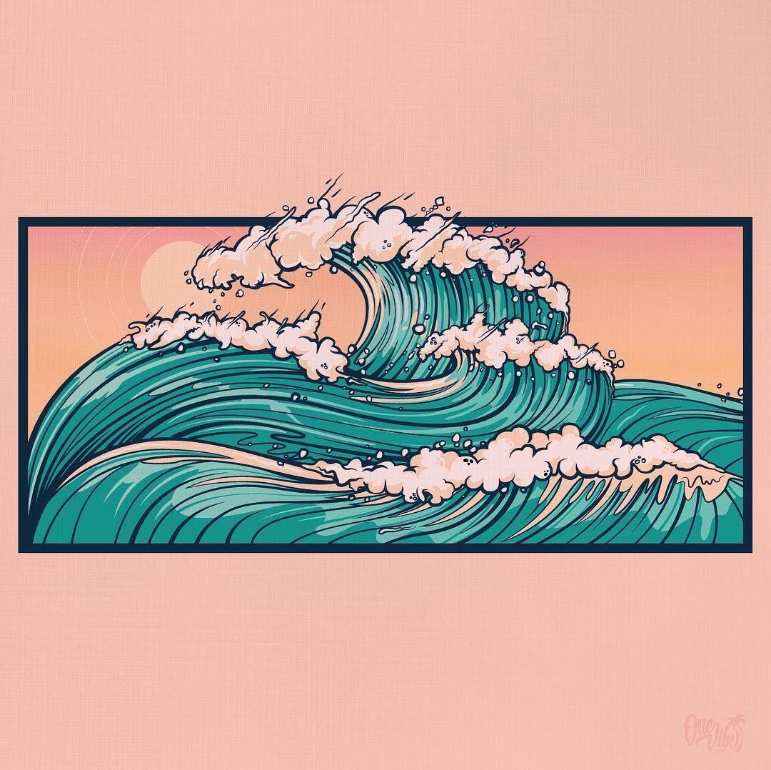 13+ Minimalist Aesthetic Wave Wallpaper Images