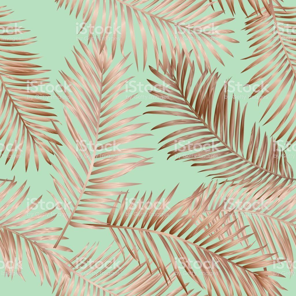 Gold Palm Leaves Wallpapers Top Free Gold Palm Leaves Backgrounds