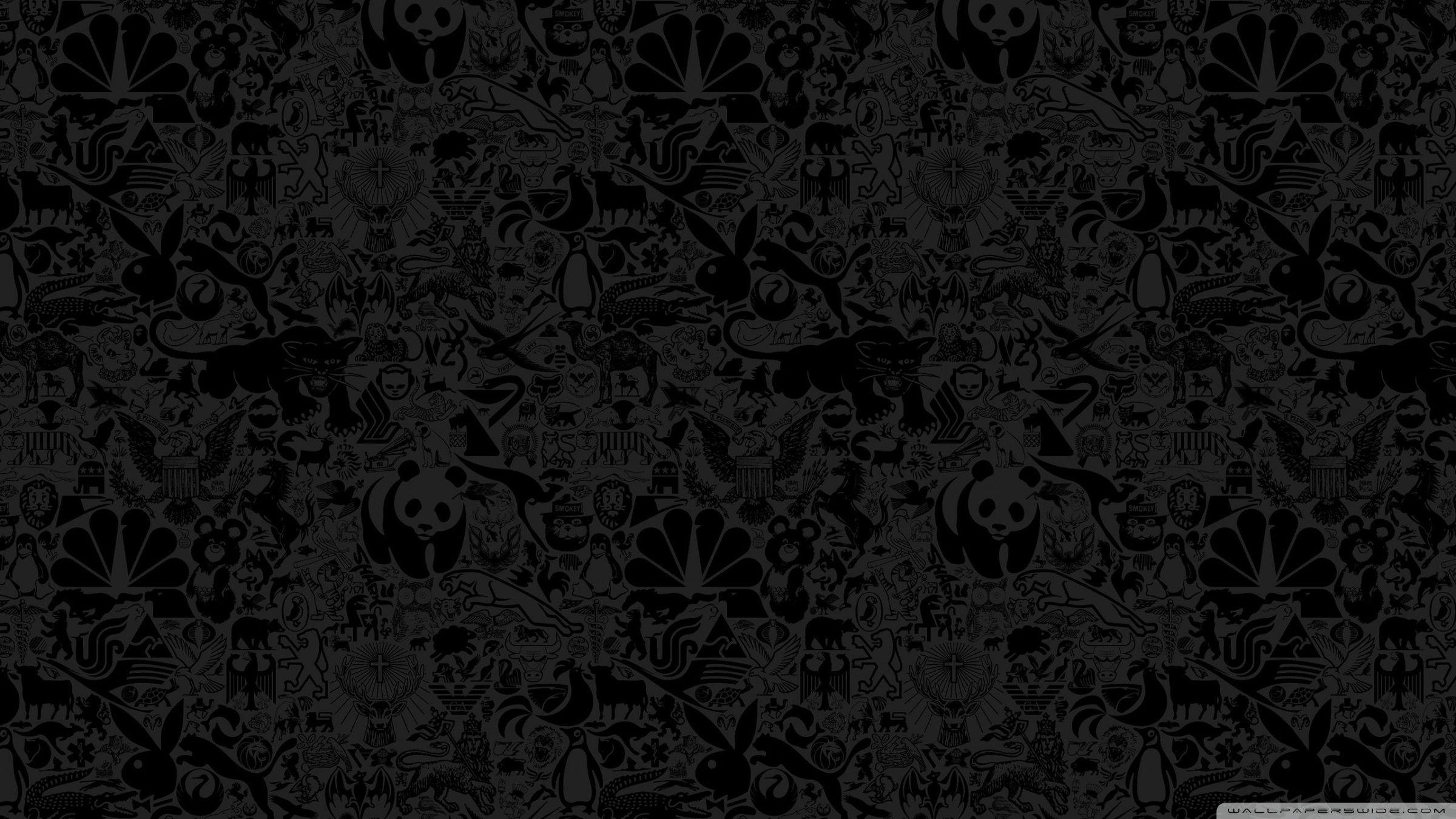 Black Pattern Wallpaper Desktop Wallpaper flare collects most beautiful