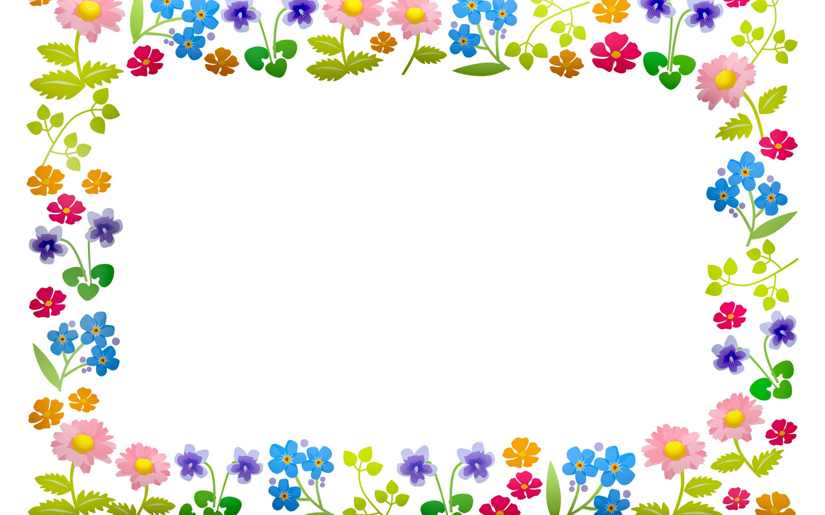Floral Frame Wallpapers Top Free Floral Frame Backgrounds