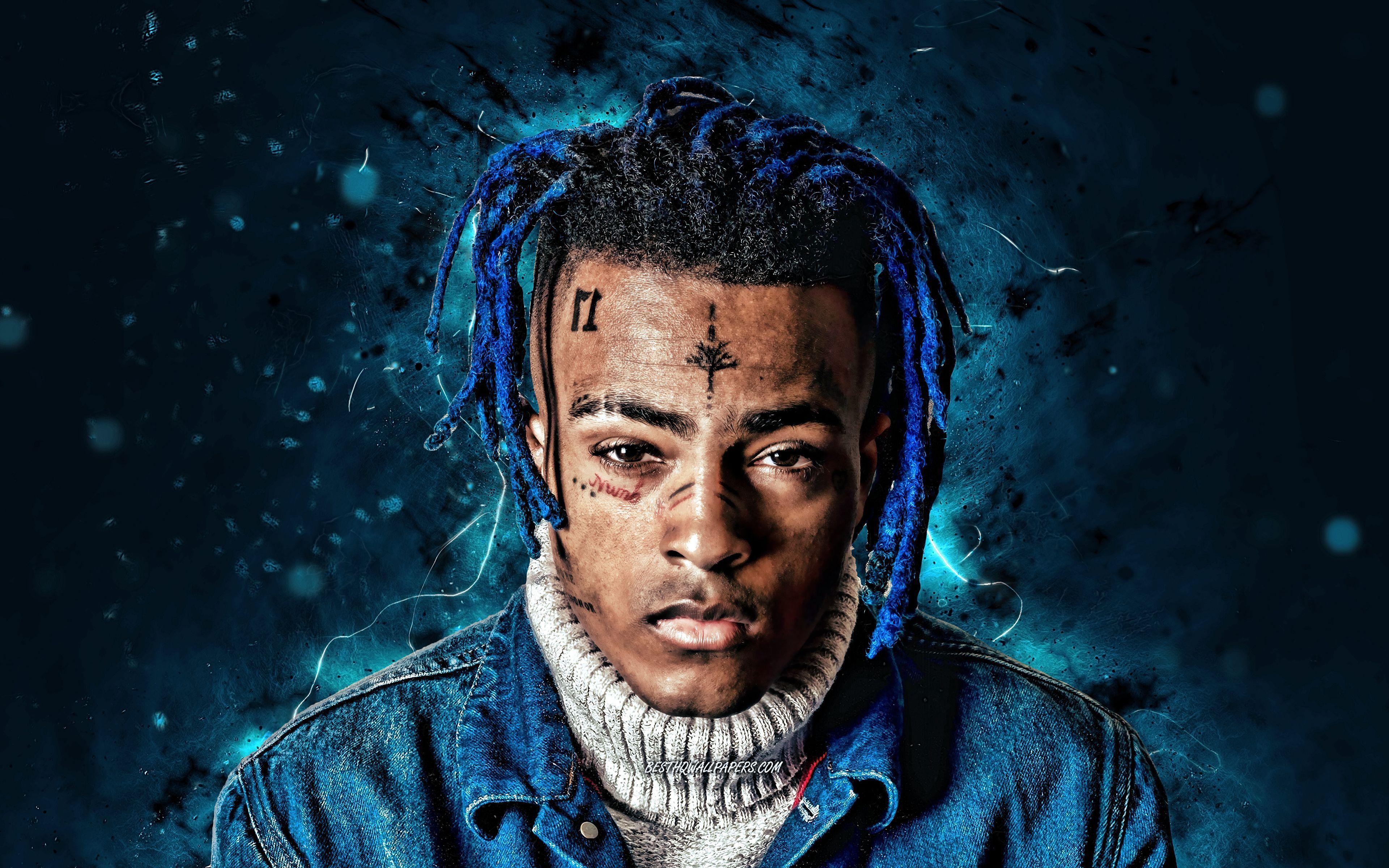 XXXTentacion Blue Wallpapers Top Free XXXTentacion Blue Backgrounds