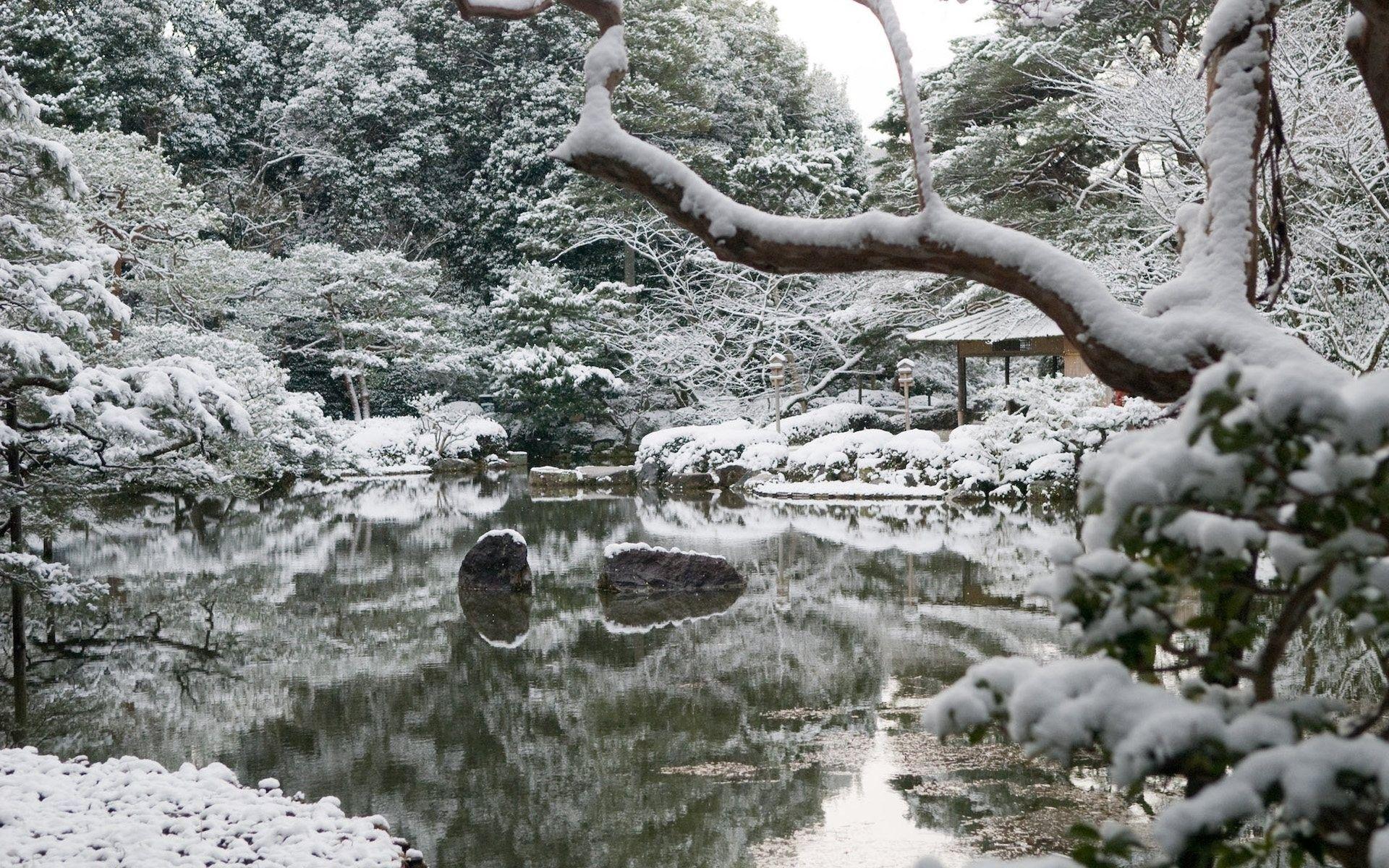 Winter Japanese Garden Wallpapers Top Free Winter Japanese Garden