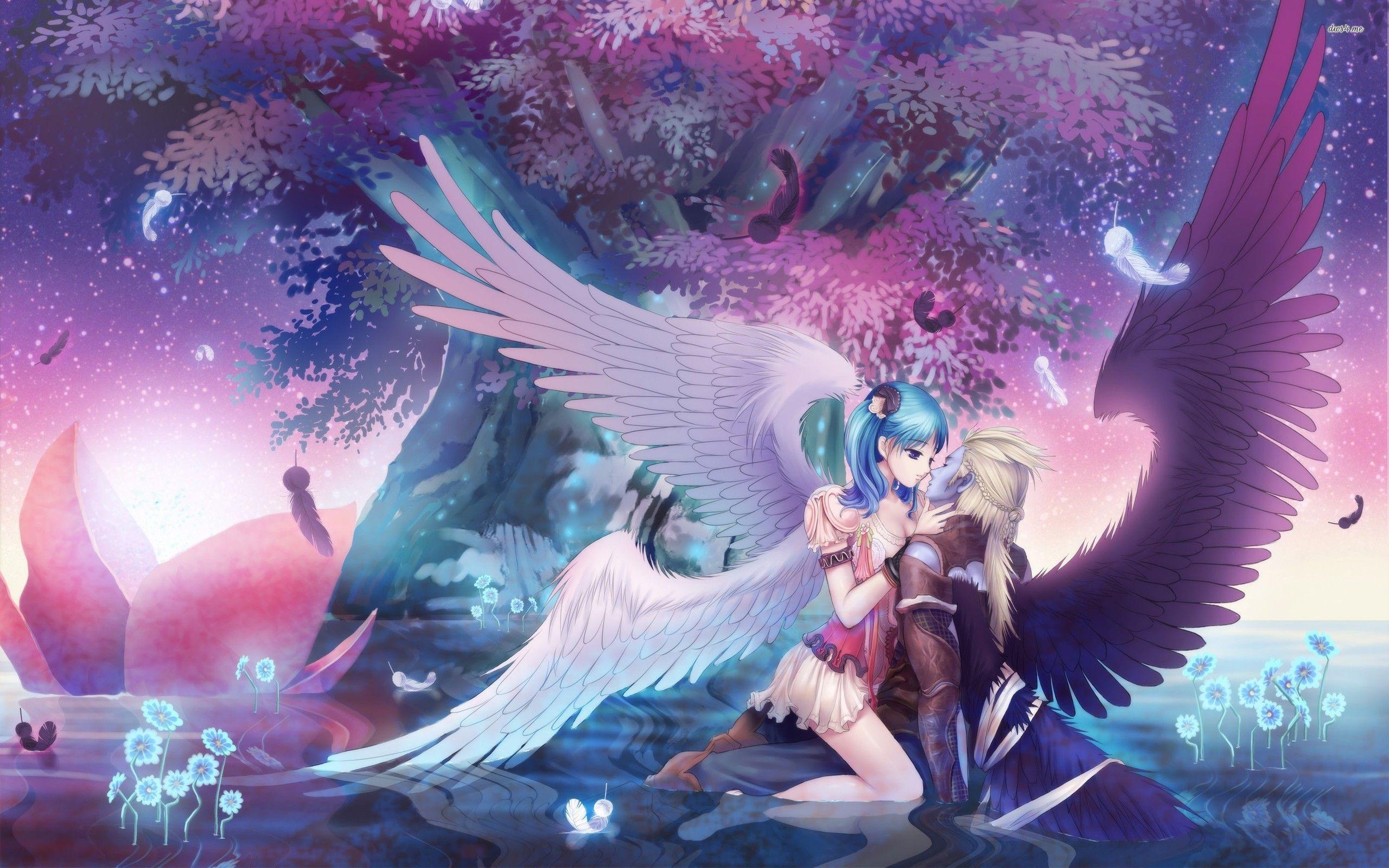 Angel and Demon Anime Wallpapers Top Free Angel and Demon Anime