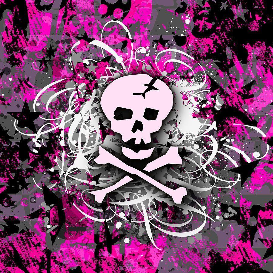Pink Skull Wallpapers Top Free Pink Skull Backgrounds WallpaperAccess