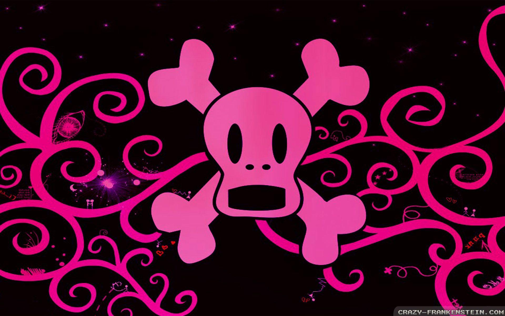 Pink Skull Wallpapers Top Free Pink Skull Backgrounds WallpaperAccess