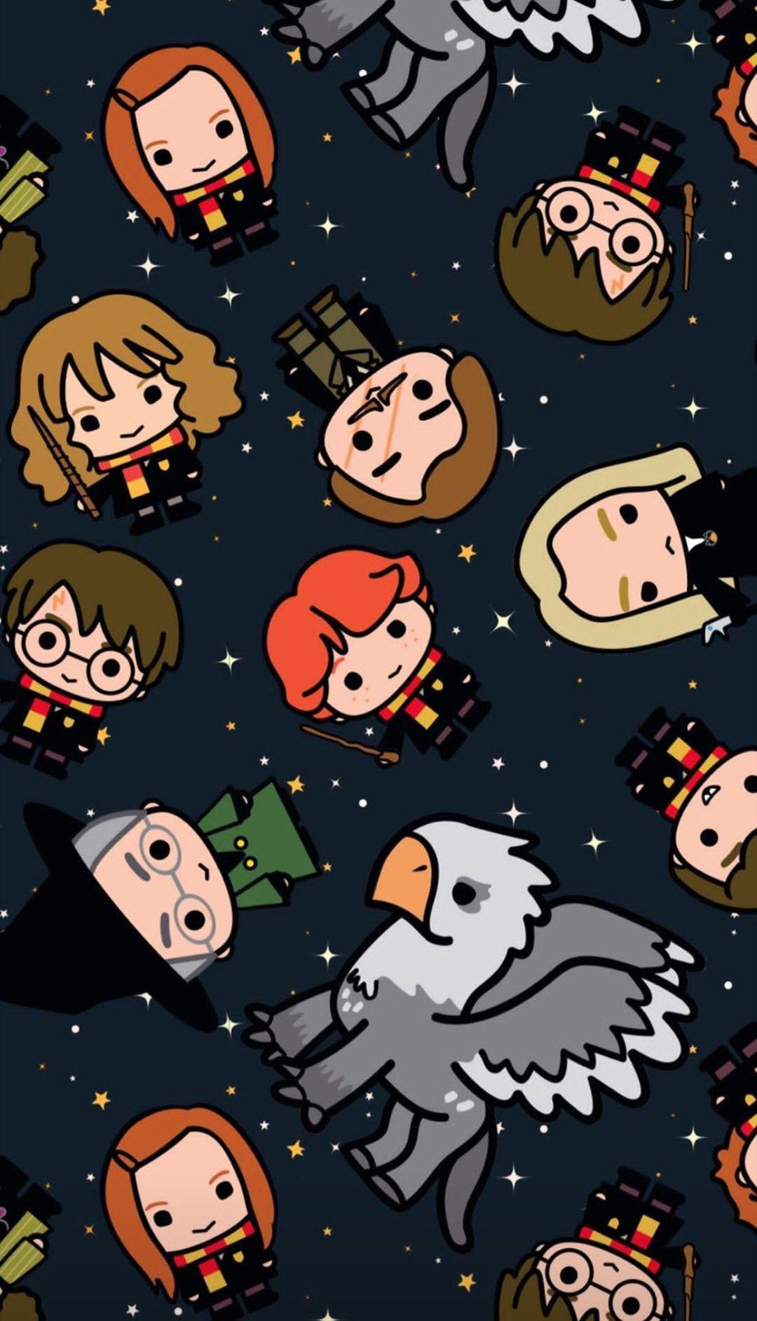 Cartoon Harry Potter Wallpapers Top Free Cartoon Harry Potter
