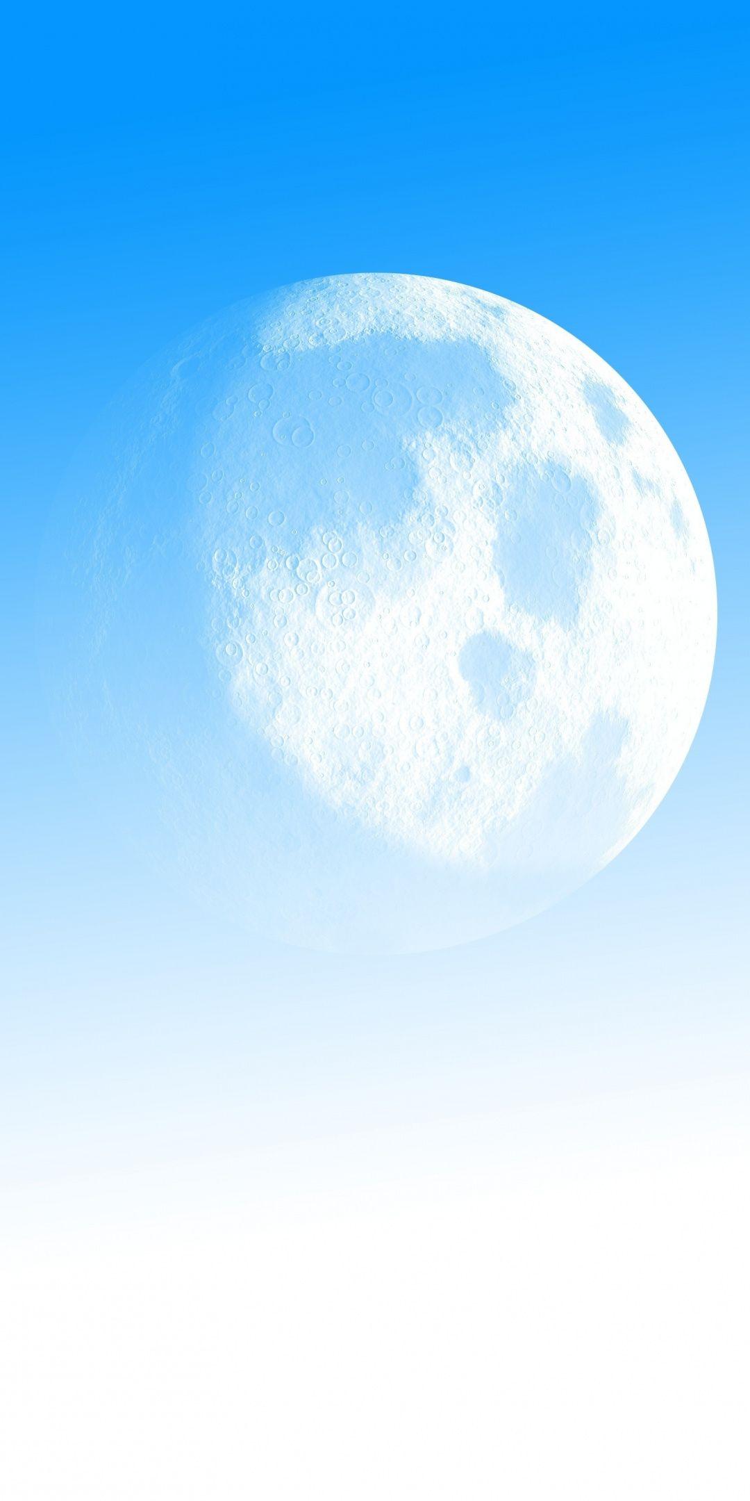 Blue Sky Moon Wallpapers Top Free Blue Sky Moon Backgrounds