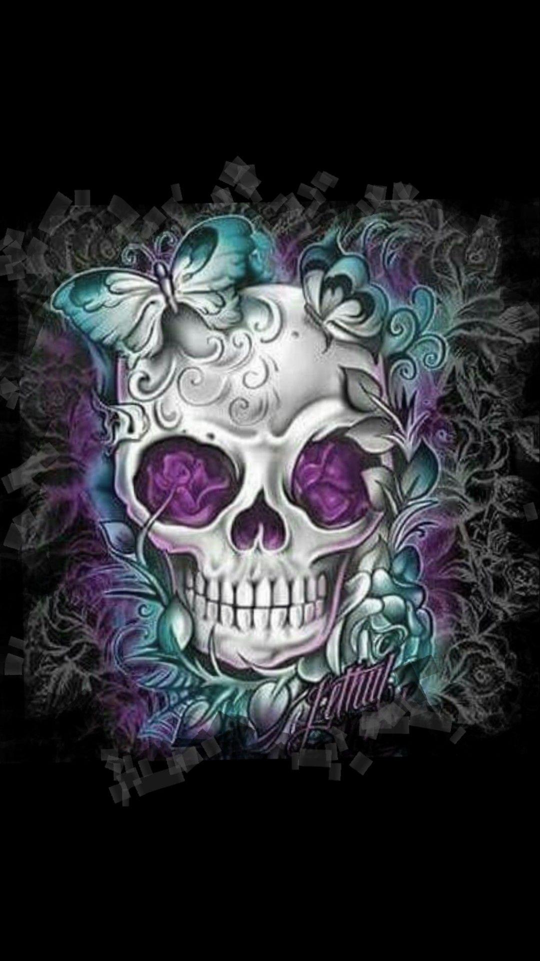 Candy Skull Wallpapers Top Free Candy Skull Backgrounds WallpaperAccess