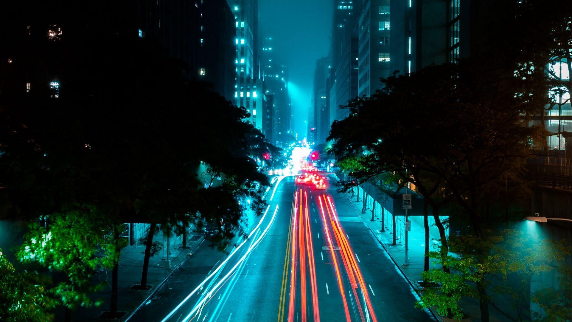 Neon Night City Wallpapers Top Free Neon Night City Backgrounds WallpaperAccess