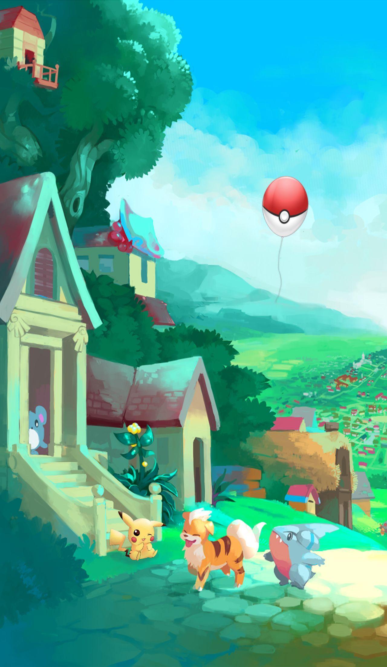 Pokemon Landscape Wallpapers Top Free Pokemon Landscape Backgrounds WallpaperAccess