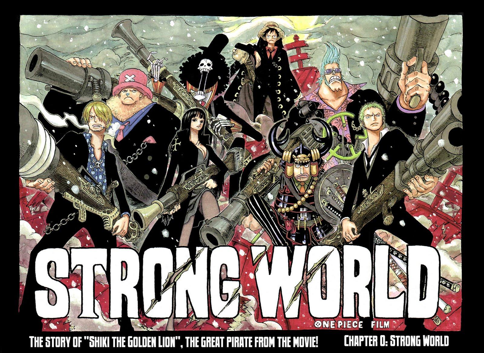 One Piece Strong World Wallpapers Top Free One Piece Strong World