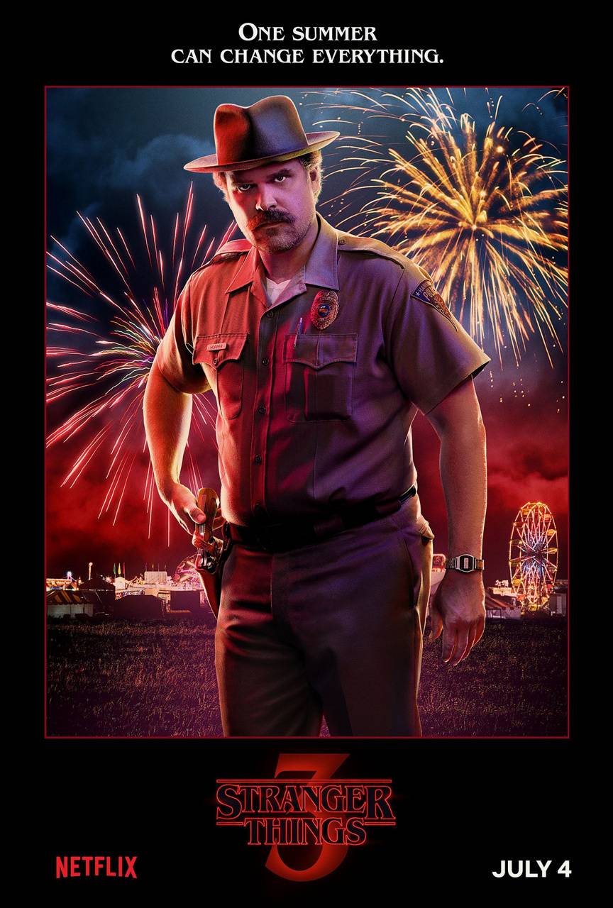 Stranger Things Hopper Wallpapers Top Free Stranger Things Hopper